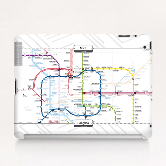 Metro - Bangkok Tablet Case by aleibanez