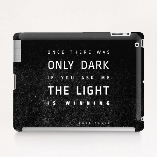 LIGHT vs DARK Tablet Case by DANIEL COULMANN