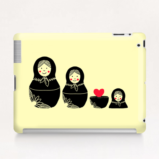 Beauty Inside Tablet Case by Tobias Fonseca