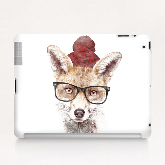 It's pretty cold outside Tablet Case by Robert Farkas