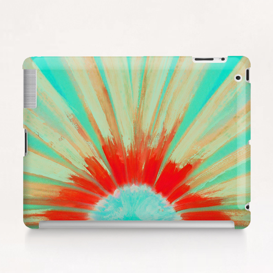 Negative Flower Vortex Tablet Case by tzigone