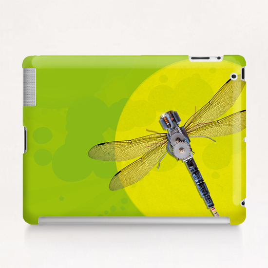 Mecanical Dragonfly Tablet Case by tzigone