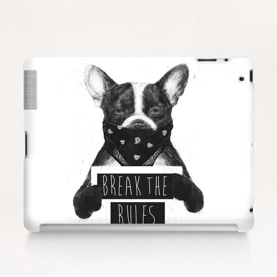 Rebel dog Tablet Case by Balazs Solti