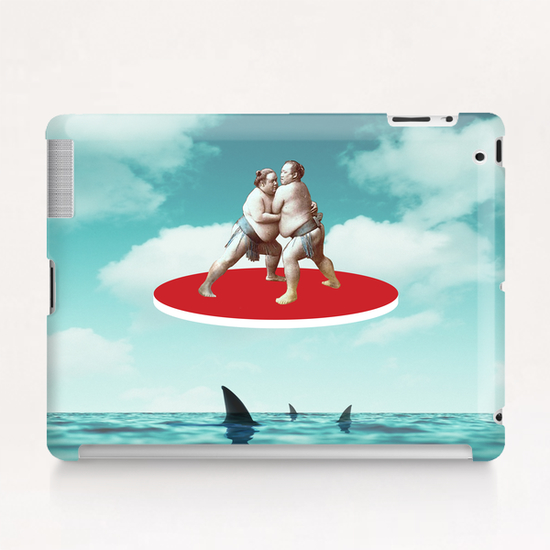 Dangerous Japanese Wrestling Tablet Case by tzigone