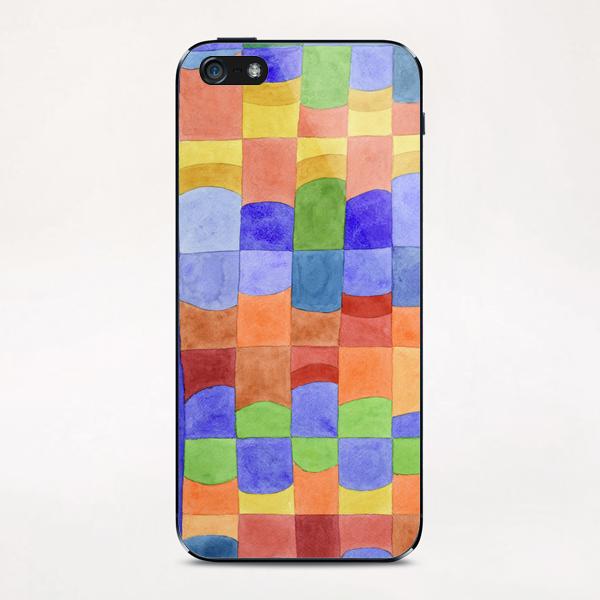 Rhythmic Color Tones between Wood  iPhone & iPod Skin by Heidi Capitaine