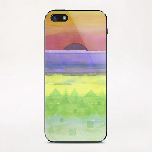 Four times Sunset iPhone & iPod Skin by Heidi Capitaine