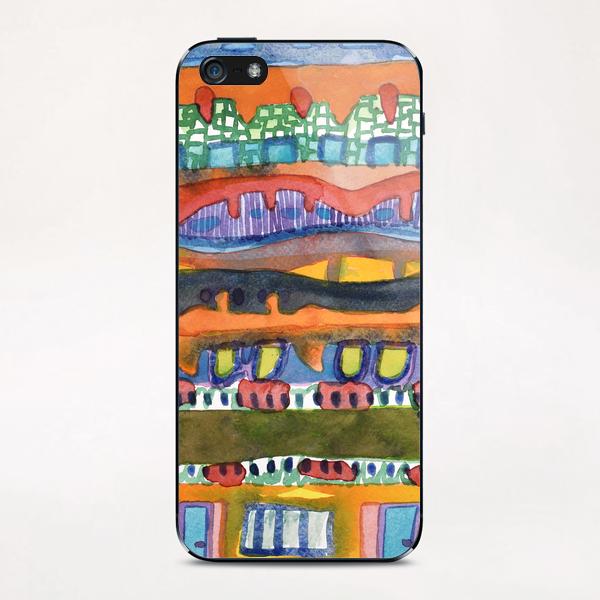 City On The Edge Of The Desert iPhone & iPod Skin by Heidi Capitaine