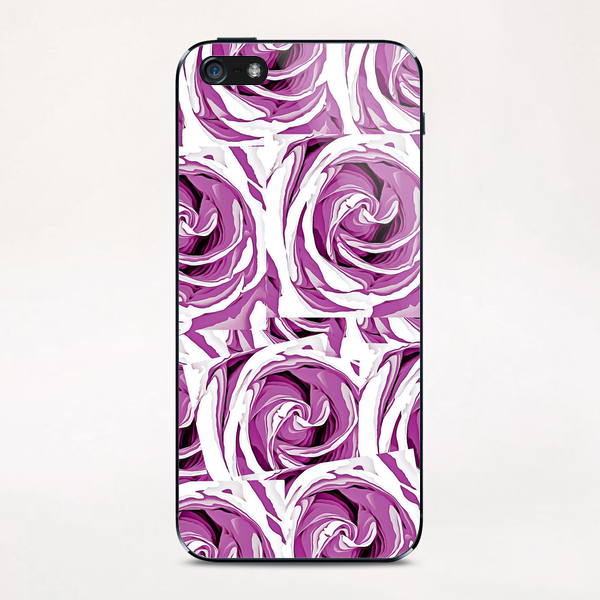 closeup pink rose texture pattern abstract background iPhone & iPod Skin by Timmy333