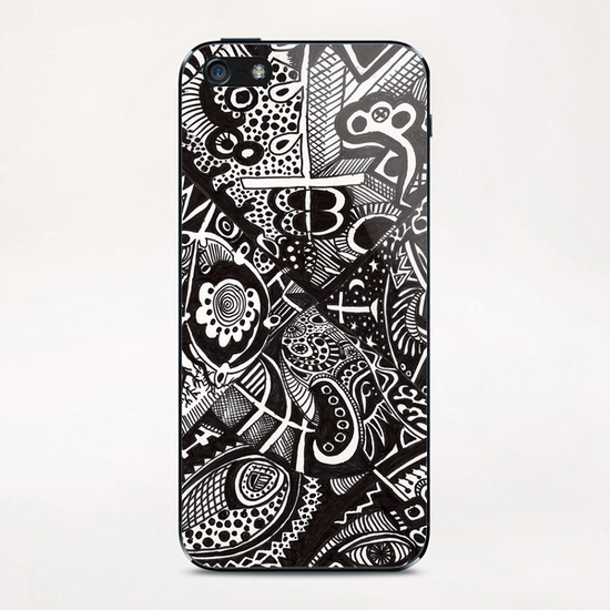 Mandala personnel iPhone & iPod Skin by Denis Chobelet