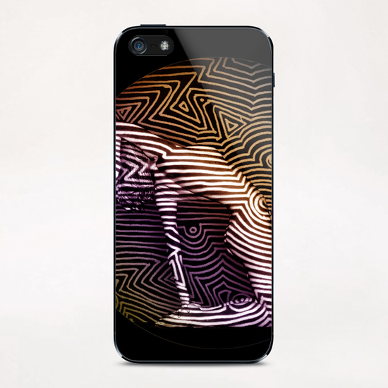 Courbes sur Courbes iPhone & iPod Skin by Denis Chobelet