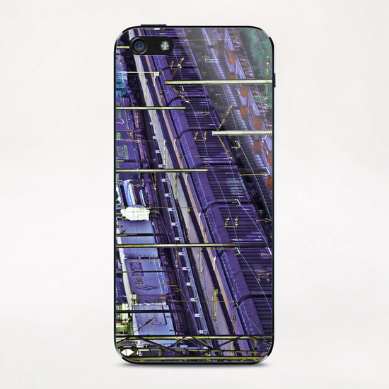 Color train 4 iPhone & iPod Skin by Stefan D