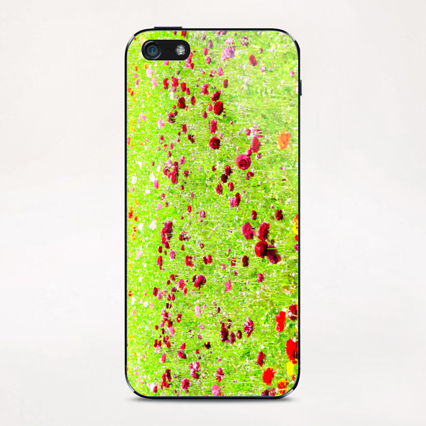 blooming flower field iPhone & iPod Skin by Timmy333