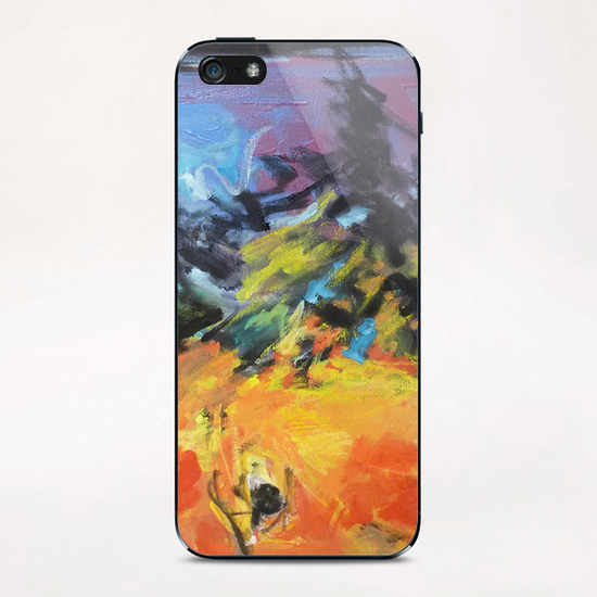 Lion Diptych - Right iPhone & iPod Skin by Georgio Fabrello