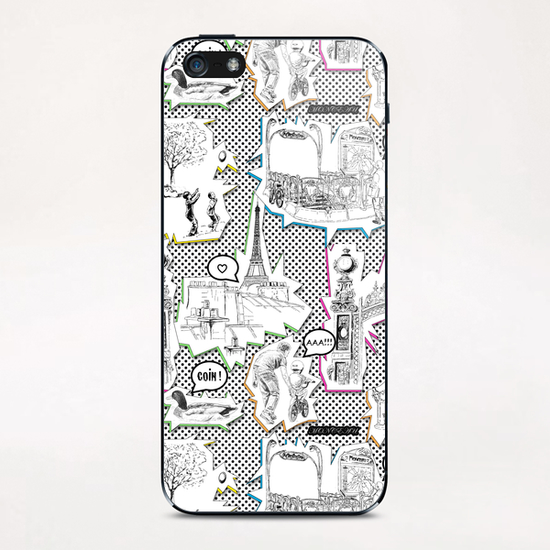 Parc Monceau (Paris) iPhone & iPod Skin by vannina