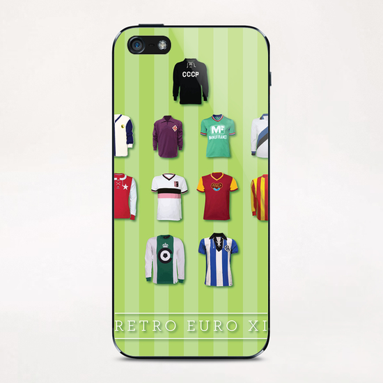 RETRO EURO XI iPhone & iPod Skin by Louis Loizou