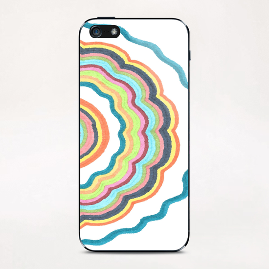 Round and Round iPhone & iPod Skin by ShinyJill