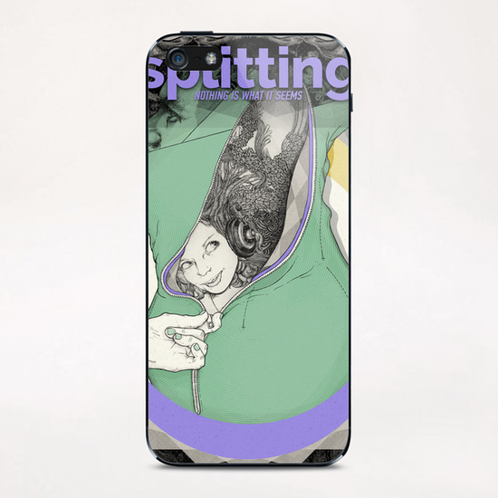 NOTHING IS WHAT IT SEEMS iPhone & iPod Skin by sagi.art