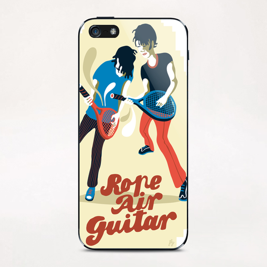 ROPE AIR GUITAR iPhone & iPod Skin by Francis le Gaucher