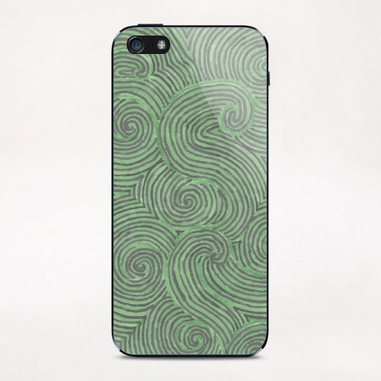 Swirl Power iPhone & iPod Skin by ShinyJill