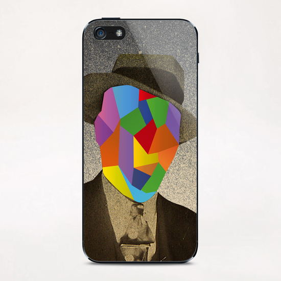 The man with the hat iPhone & iPod Skin by Malixx