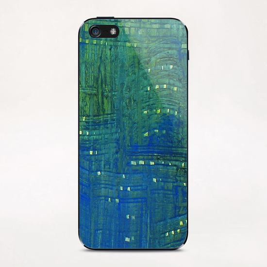 Ville de nuit iPhone & iPod Skin by di-tommaso