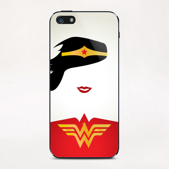 WONDER WOMAN iPhone & iPod Skin by Roberto Caporilli