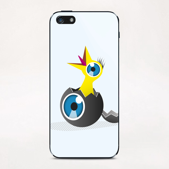 Eyeclosion iPhone & iPod Skin by Alex Xela