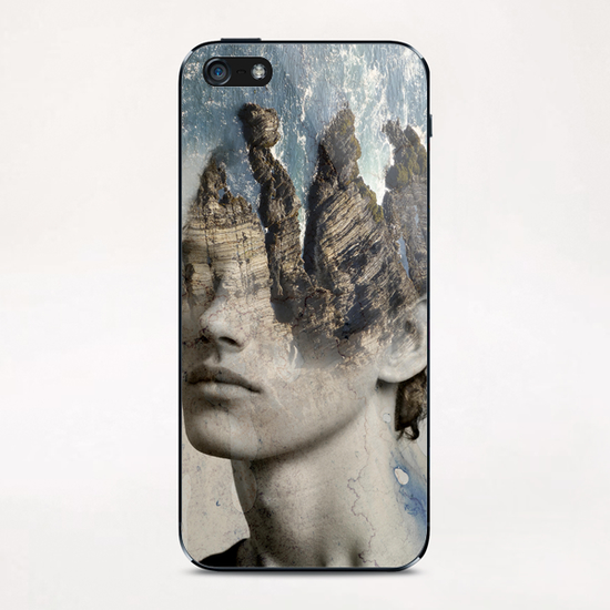 The sound of waves iPhone & iPod Skin by Vic Storia