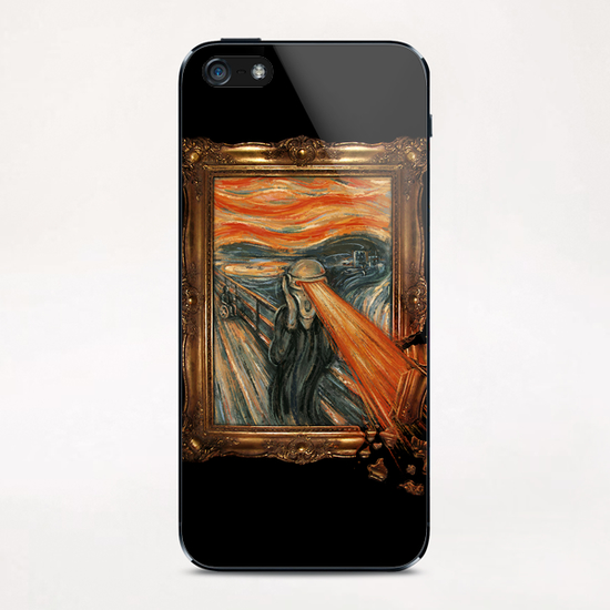 Art Attack iPhone & iPod Skin by Enkel Dika