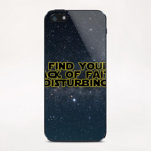 I find your lack of faith disturbing iPhone & iPod Skin by Alexandre Ibáñez