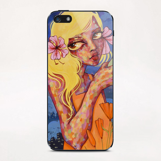 Calm Before The Storm iPhone & iPod Skin by Ursula X Young