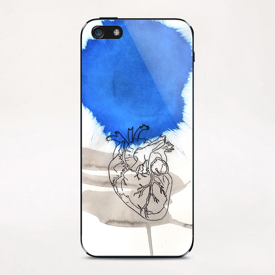 Le Cœur iPhone & iPod Skin by Pierre-Michael Faure