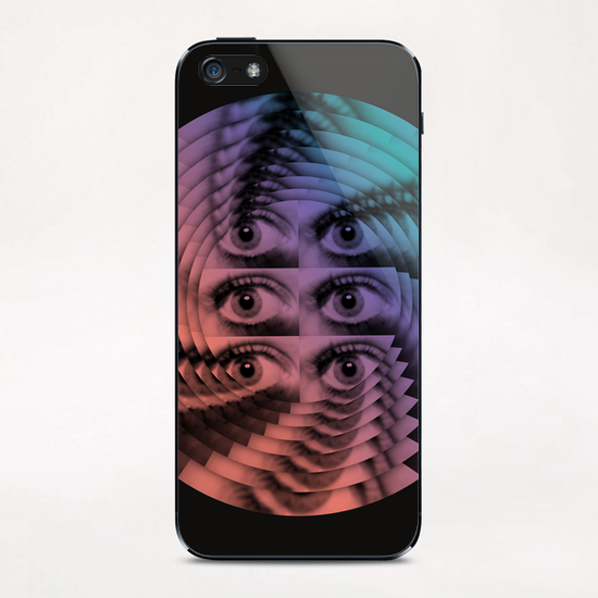 Mandaleye iPhone & iPod Skin by Mik Mak