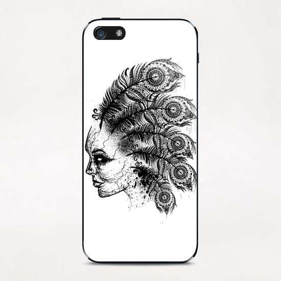 India Ghost iPhone & iPod Skin by daniac