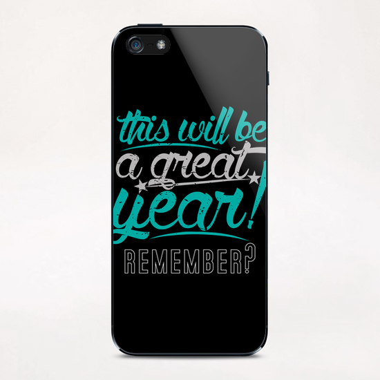 Great Year iPhone & iPod Skin by daniac