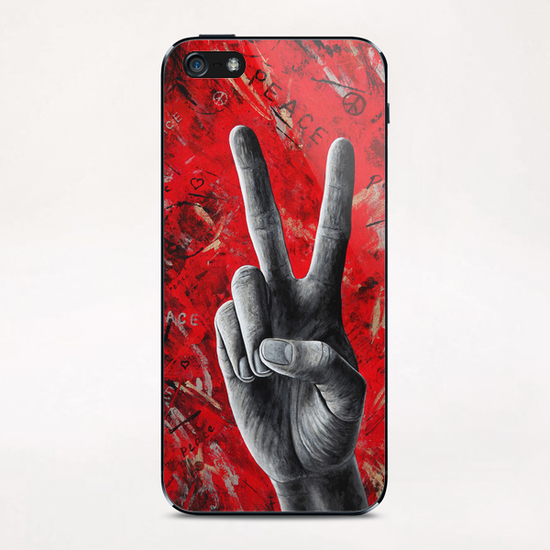 Peace iPhone & iPod Skin by Nika_Akin