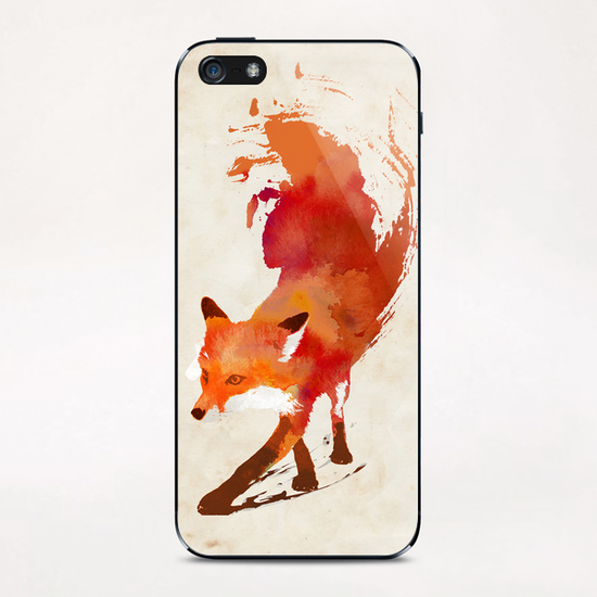 Vulpes Vulpes iPhone & iPod Skin by Robert Farkas