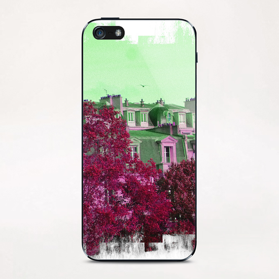 Roofs in Montmartre iPhone & iPod Skin by Malixx