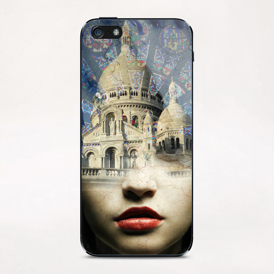 Sacré Cœur iPhone & iPod Skin by Vic Storia