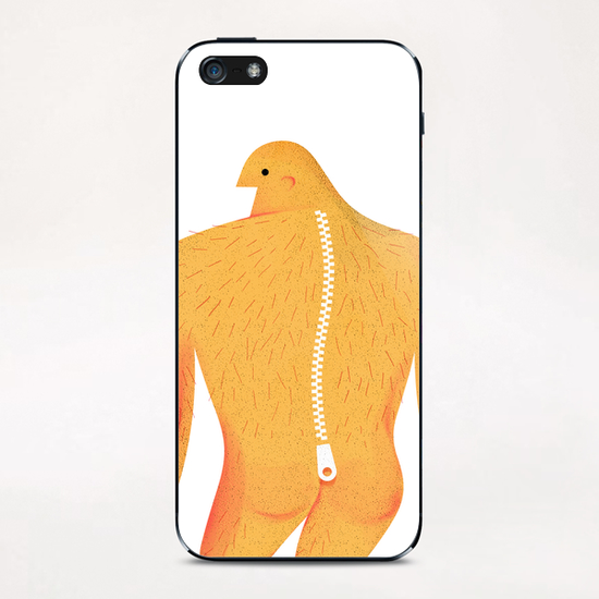 Somebody iPhone & iPod Skin by Pawel Jonca