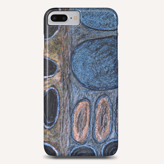 Round Textured Shapes  Phone Case by Heidi Capitaine