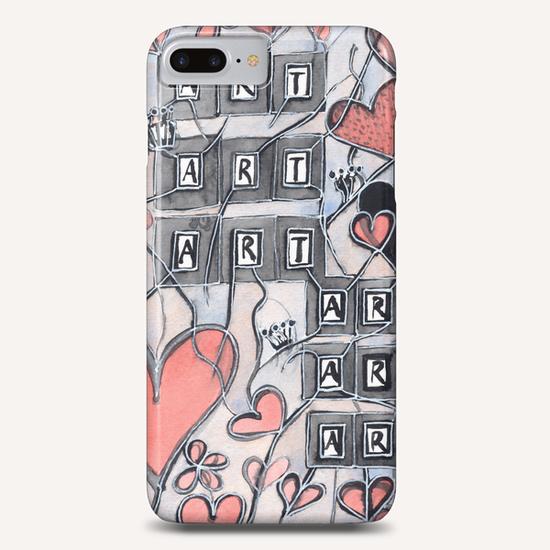 I Love Art  Phone Case by Heidi Capitaine