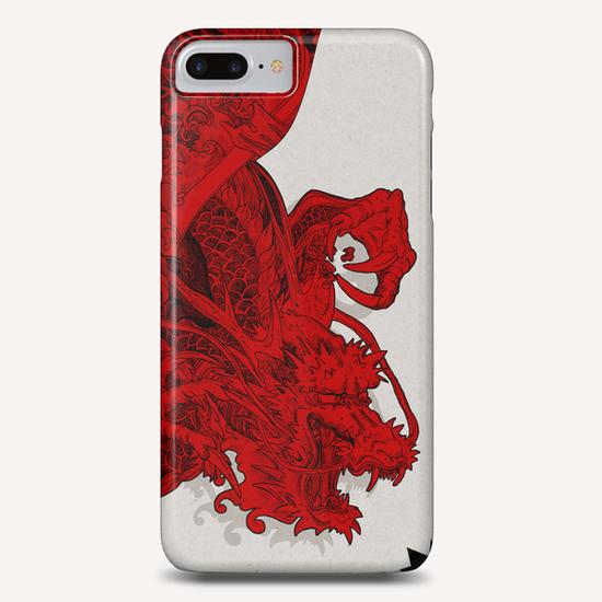 RED DRAGON Phone Case by sagi.art