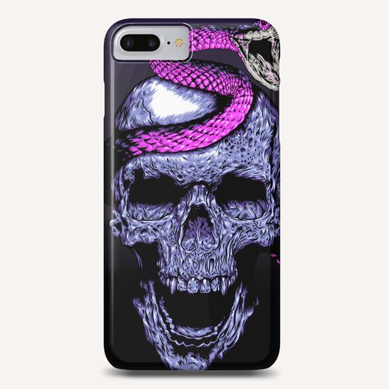 Skull and Snake Phone Case by Jordygraph