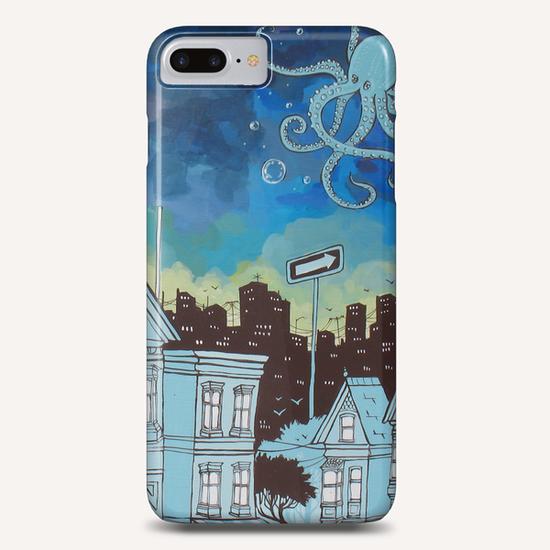 Beneath the Ocean Sky Phone Case by Ursula X Young