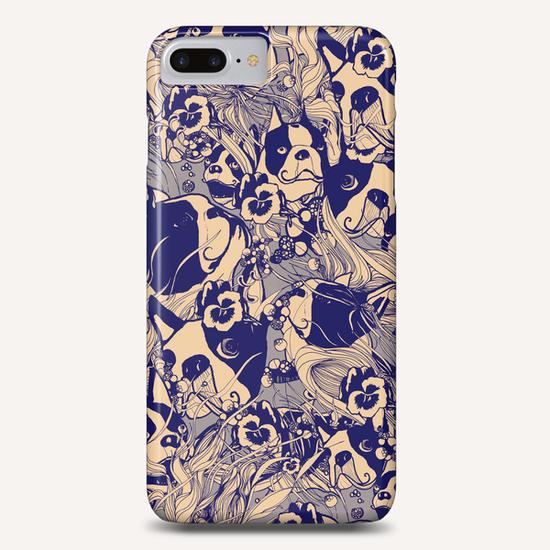 boston terriers blu Phone Case by Giulioiurissevich