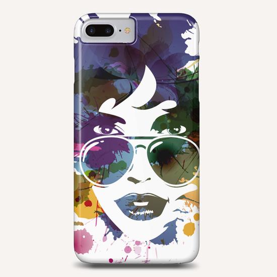 Femme à Lunettes... Phone Case by Vic Storia