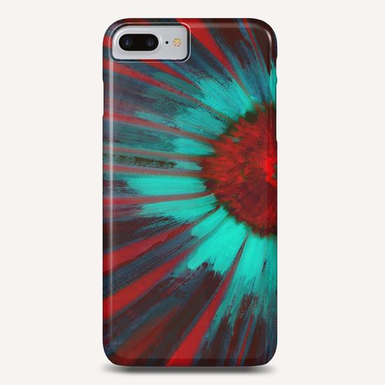 Red Flower Vortex Phone Case by tzigone