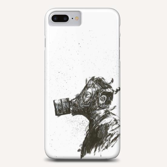 Gas Mask Phone Case by Aaron Morgan