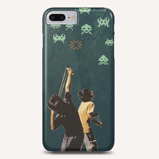 Invaders! Phone Case by tzigone